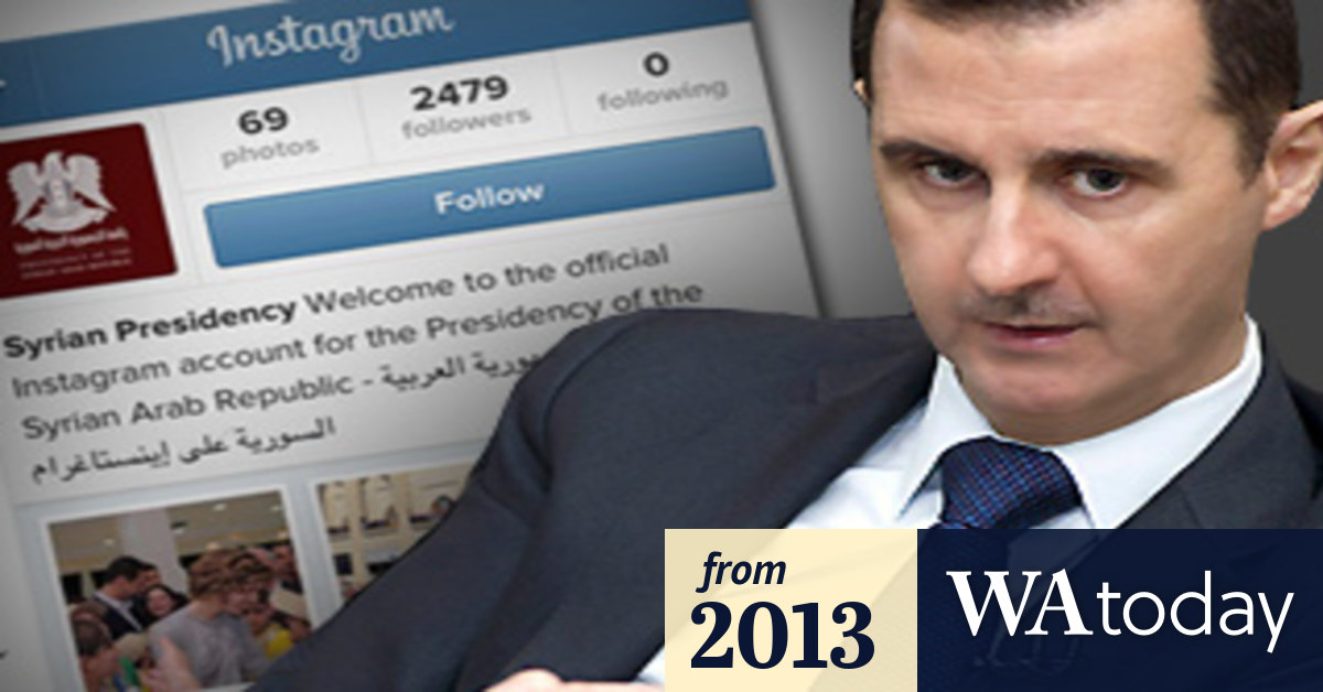 Syrian strongman Bashar alAssad's Instagram account 'repulsive' US